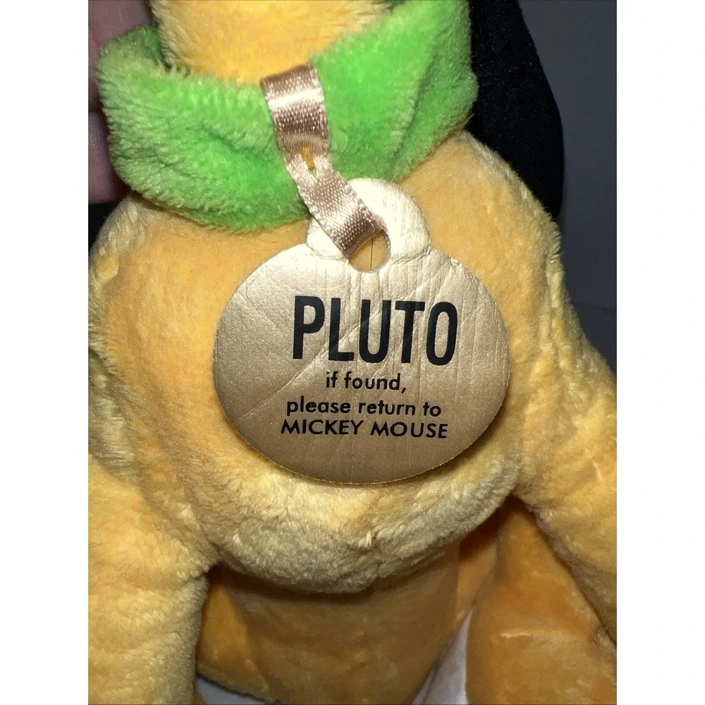 Disney Store Pluto Plush Dog Stuffed Animal 13